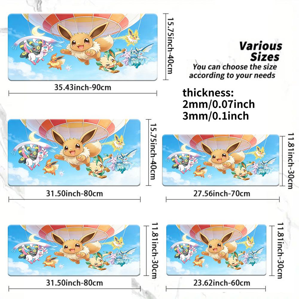 Deoxys TCG Playmat NonSlip Washable Gaming Desk Mat 30x80x0.2cm