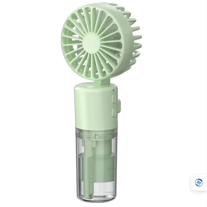 Portable Water Mist Fan Mini Handheld USB Charging 4 Speeds Hanging Neck Spray Cooler Personal Small Fan for Outdoor Travel