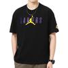 Jordan Drop Shoulder Sleeve T-Shirt Men's Black (Unisex) T-Shirts DA6513 010