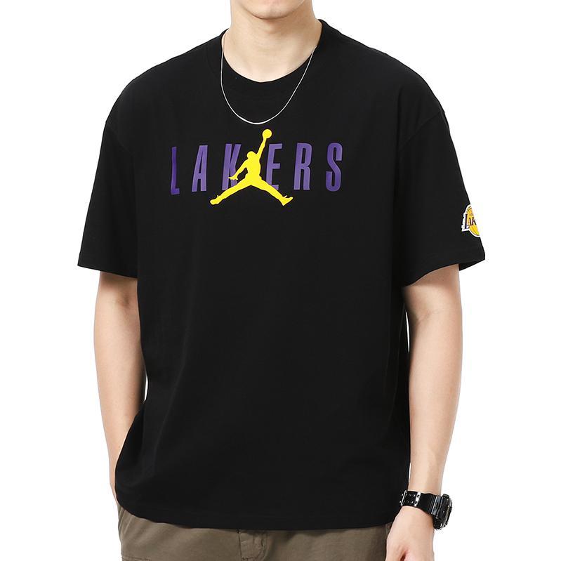 Jordan Drop Shoulder Sleeve T-Shirt Men's Black (Unisex) T-Shirts DA6513 010