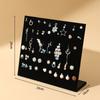 Flannel Ear Stud Display Rack Hanging Display Stand Useful Earring Display Shelf  Jewelry Props