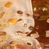 20 Sheets Sticker Book a Bite of Light Series PET Scrapbook Sticker DIY Cartoon Material Decorative Stickers Journal Decoration