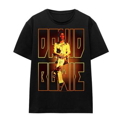 David Bowie Unisex Adult Perched T-Shirt