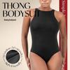 High-Neck Sleeveless Bodysuit - V-Crotch, High-Elastic, Breathable Sportswear for Women