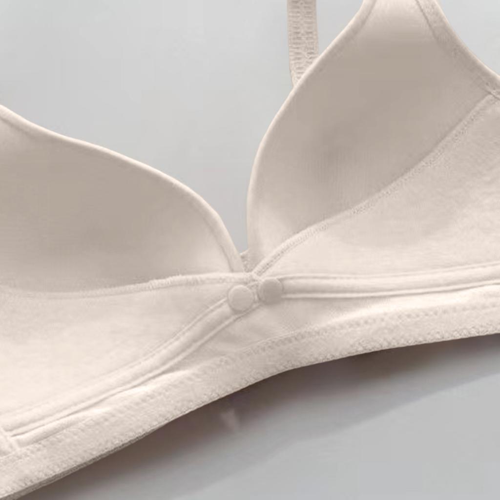 Women's Underwear Breastfeeding Underwear Thin Front Buckle Collection Postpartum Breastfeeding Pregnant Women's Special Bra