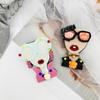 Bucome Creative Funny Cartoon Girl Brooch New Fashion Pin Bag Pendant Bag Accessories