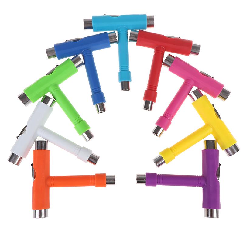 1Pc T-Type Skateboard Tool Screwdriver Socket Skate T-Tool Kick Scooter Tool
