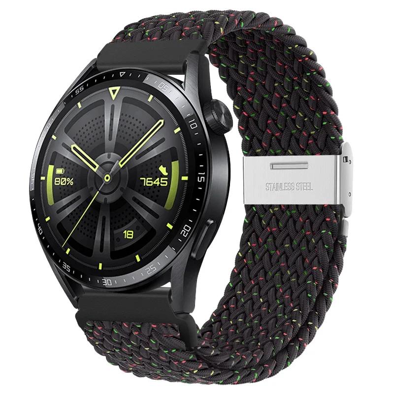 20mm Sport Nylon Strap For Samsung Galaxy Watch 5/6/pro/4/4 Classic/3 46mm/42mm/40mm/44mm Bracelet Active2 Gear S3  22mm Strap