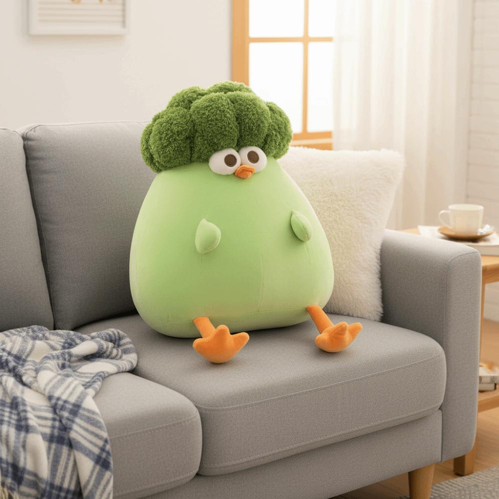 Cute Creative Vegetable-Themed Stuffed Animal Children Gits Chicken Doll  Sleeping Pillows