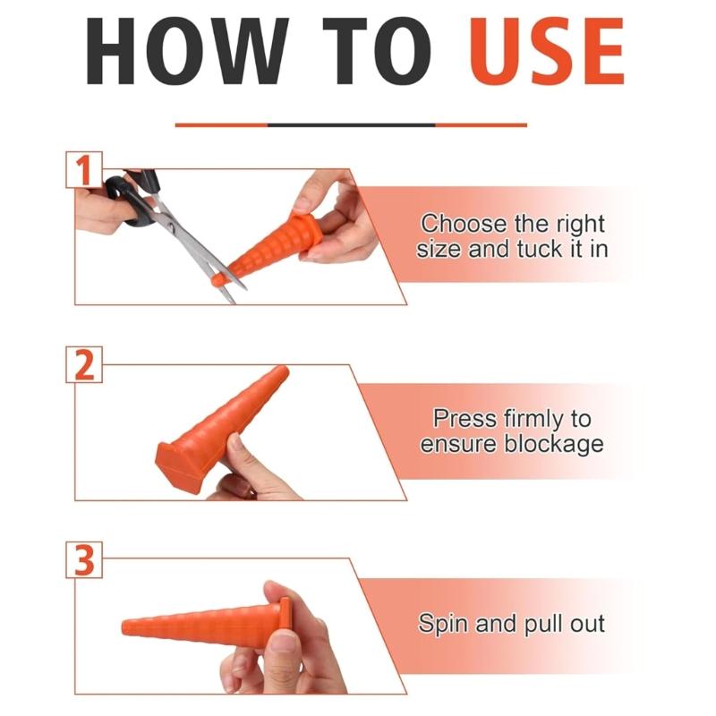 17 Stück Mehrgrößen Gummidichtstopfen Tropfsichere Stopfen Ölbeständige Silikonstopfen für Hydrauliksysteme