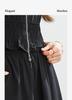 Two Piece Set of Slimming and Anti-aging Waist Cinching Short Sleeved Top+high Waist Versatile Skirt