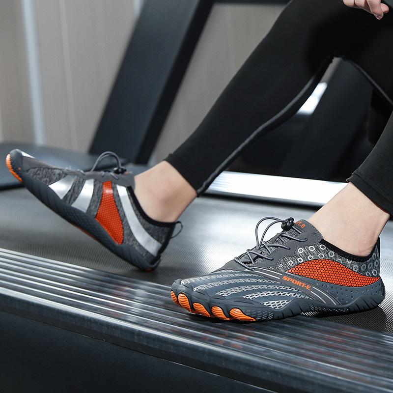 Outdoor Five-Finger Shoes Creek Shoes Fitness Rafting Surfing Beach Shoes Diving Shoes Men'S Sports Hiking Shoes