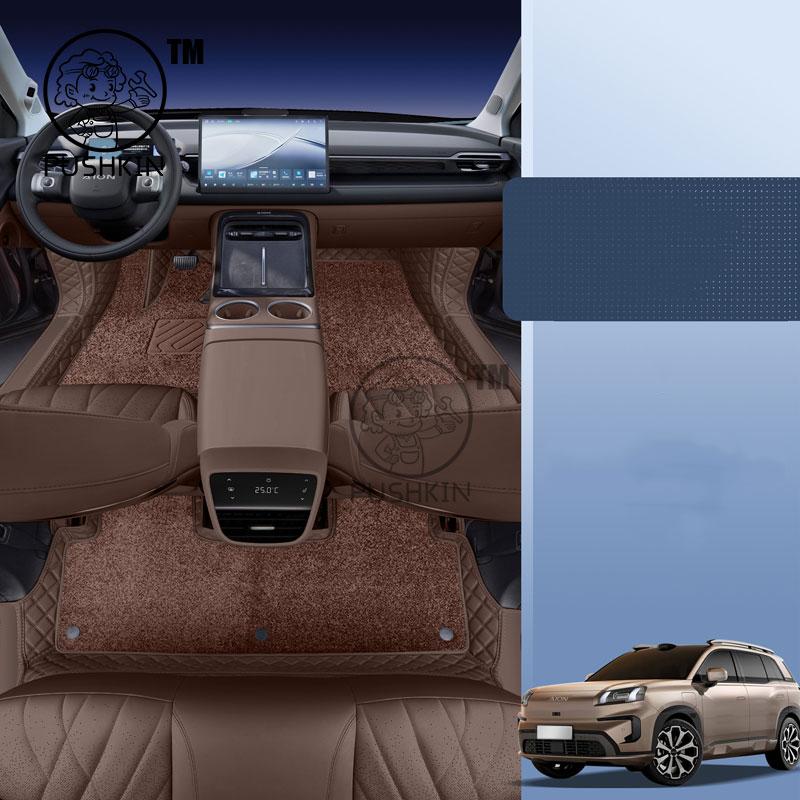 RHD For GAC AION V 2025 2026 Car Floor Mats Dirt-resistant Foot Carpet Floor Cover Auto Interior Styling Decorative Accessories