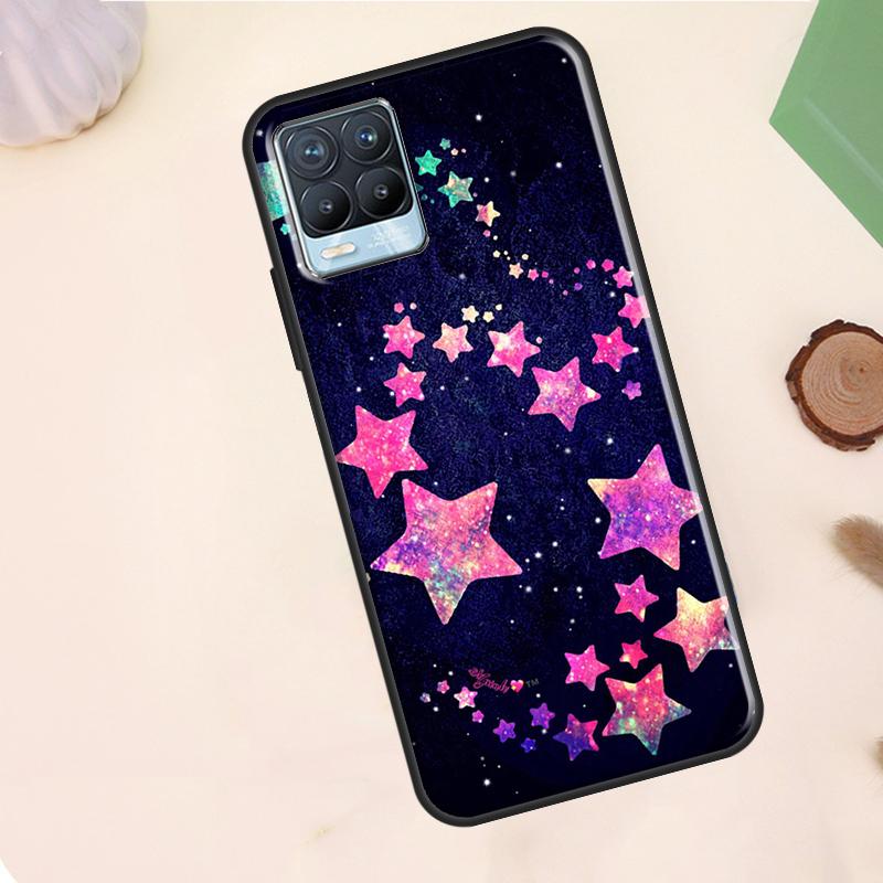 Bright Stars Art Case For Realme 15 Pro GT7 GT6 C75 C65 C67 C61 C53 C55 C51 C35 C63 C71 11 12 13 14 Pro Plus