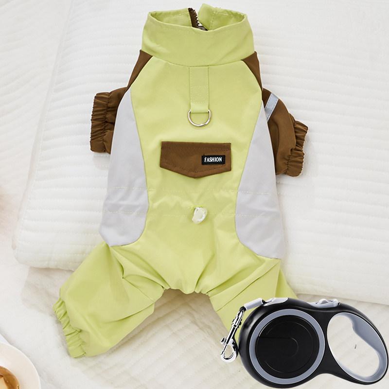 Winter and autumn dog clothing - warm and protective fleece coat for pets, four-legged adventure wear dog clothes for small dogs