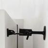 Stainless Steel Door Stopper with Hook Rust Resistant Heavy Duty Mounting Hardware