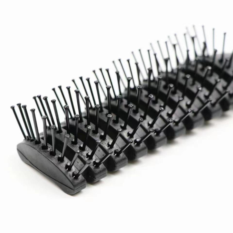 Nine-Row Rib Massage Curling Comb for Oily Hair