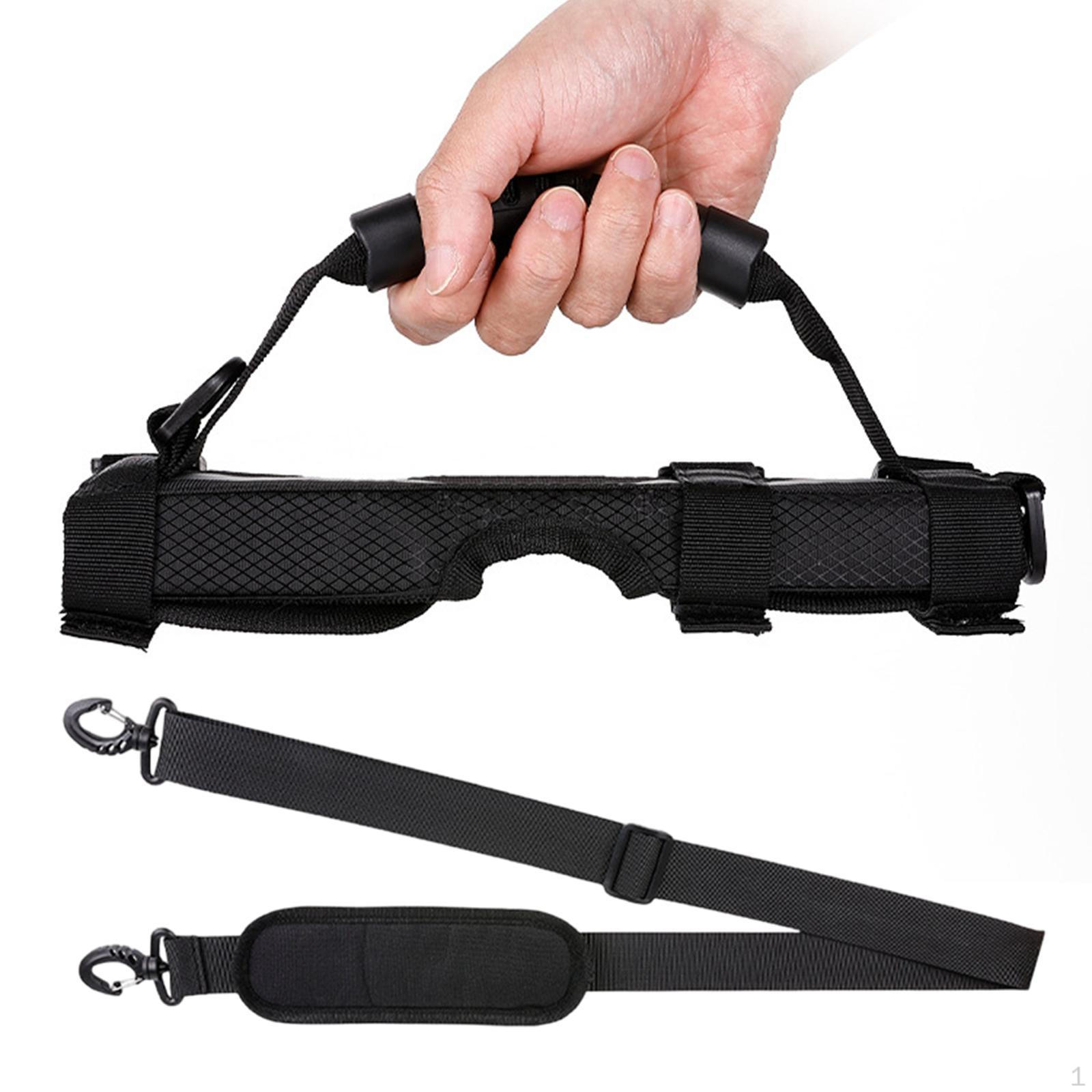 Folding Bike Carry Handle and Shoulder Strap Ergonomic Grip Professional Replace Practical Premium