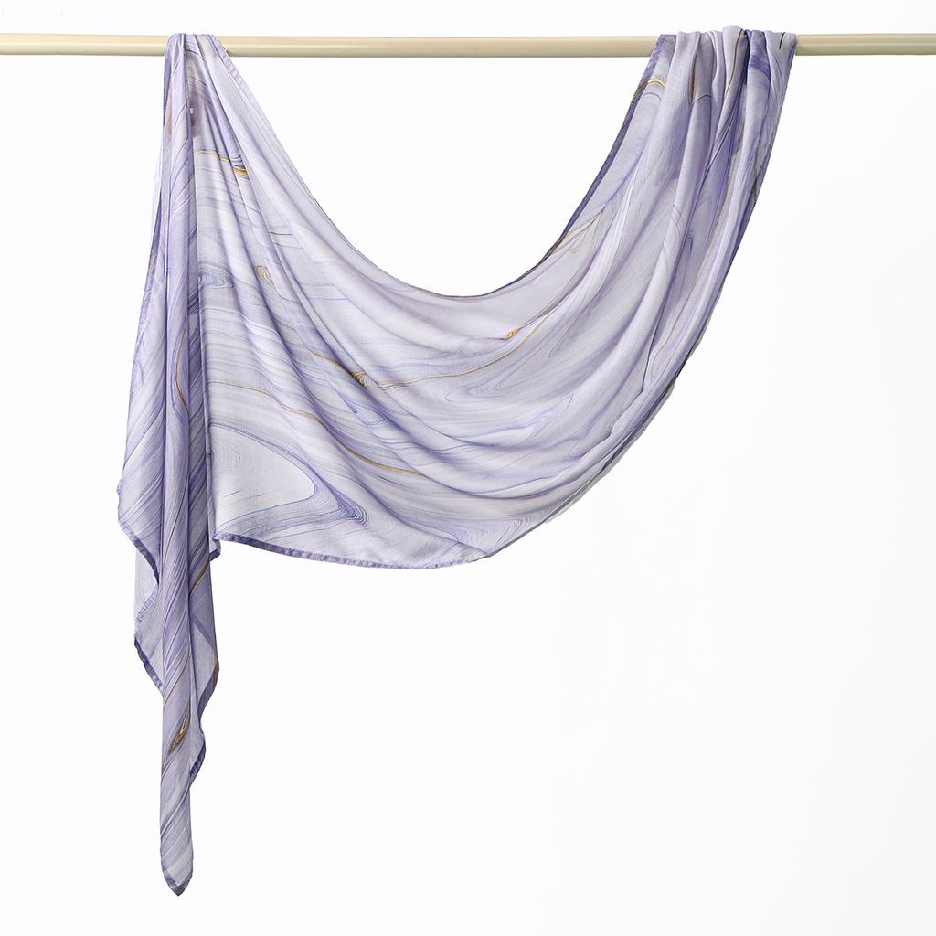 Fashion Printed Watercolor Modal Hijab Scarf For Woman Muslim Digital Printing Shawls Turban Ramadan Headscarf Scarves 170*70Cm