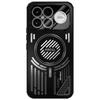 כיסוי מגנטי ABEEL ל-Xiaomi Poco F8 Ultra/Redmi K90 Pro Max 5G - סגסוגת אלומיניום + PC + TPU חלול עם פיזור חום לטלפון