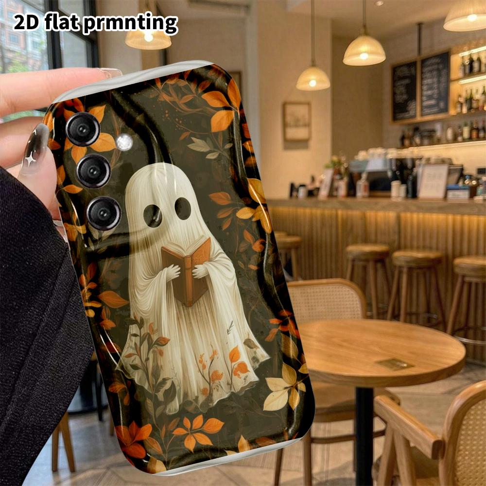 Phone case: 2D flat, suitable for Samsung Galaxy A34 A35 M05 M06 S20 S22 S21 FE Plus 5G protective case, big black round eyes, perfect holiday gift fo