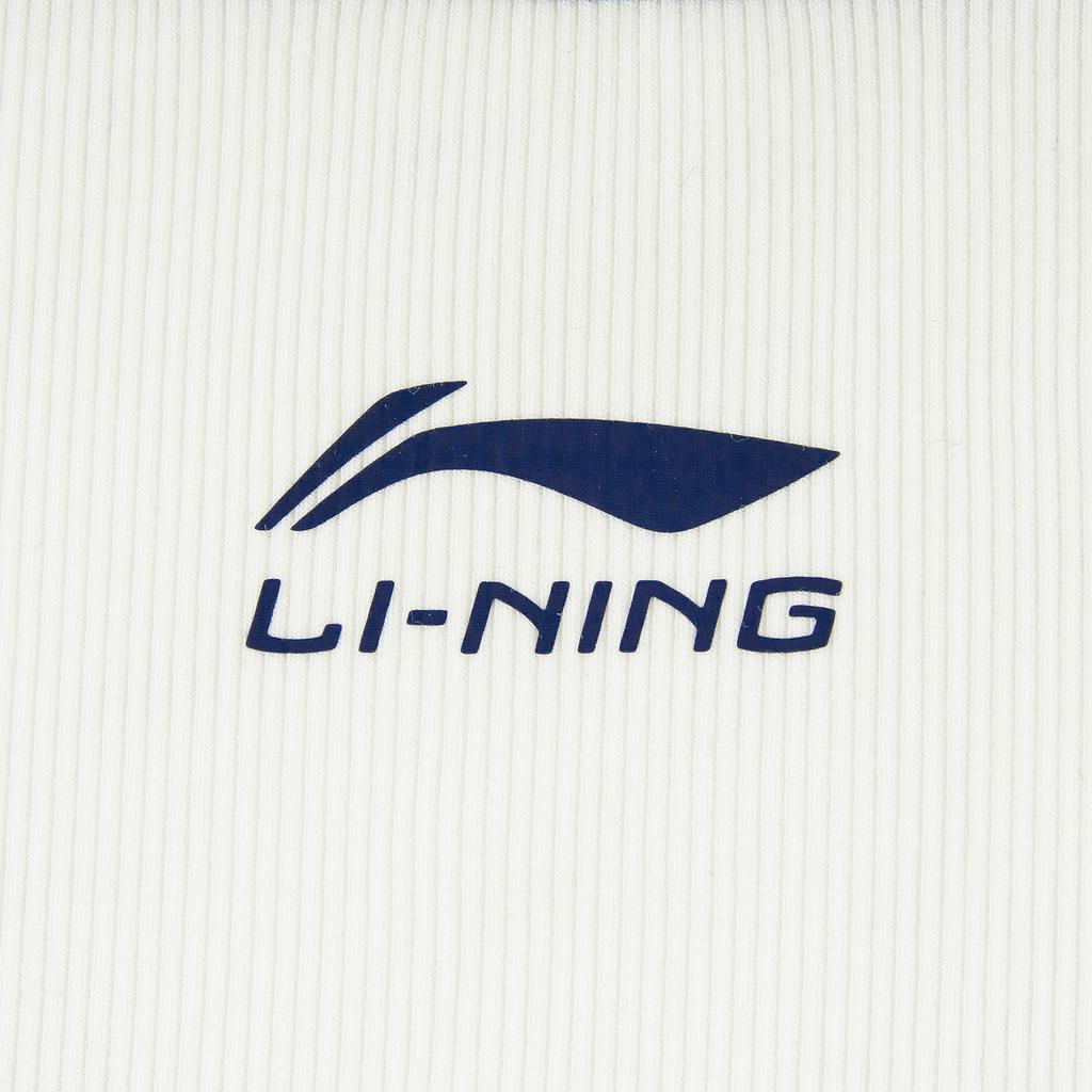 Li Ning Sports Lifestyle Series Round Neck Letter Logo T-Shirt Women tops ATSW268-1