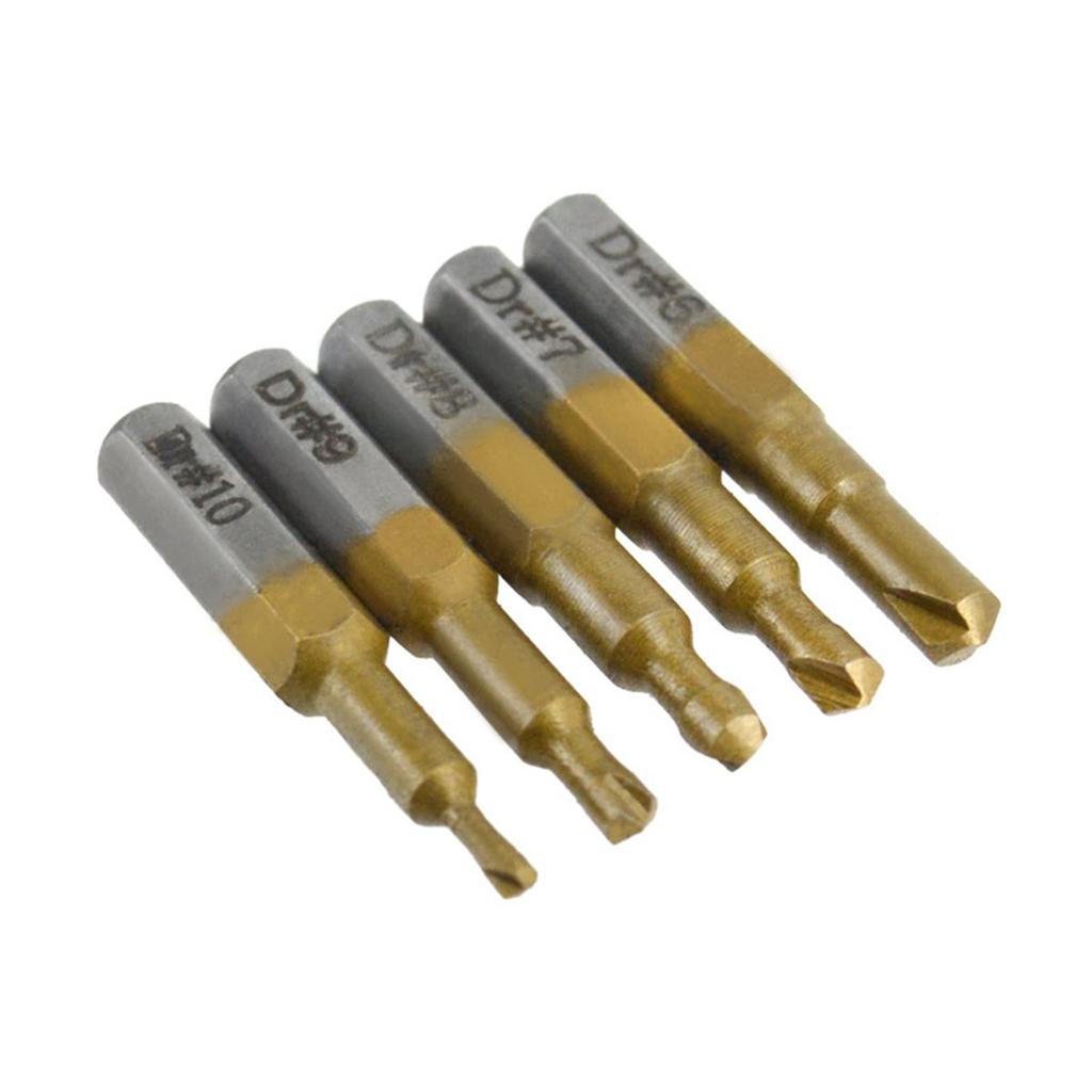 Titanium Screw Extractor Set for Stripped, Broken, Damaged Screws - 22 Pc, Remover Kit with Drill Bits, Extractors