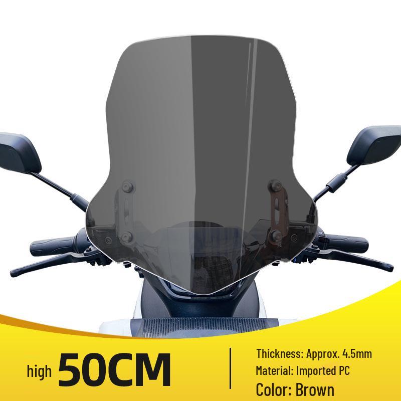 Compatible Front Windshield for Chitu, Cangqiong, and Leibao Electric Scooters