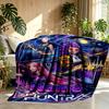 Custom Name Personalized Demon Hunters Kpop Print Blanket, Home Decor, Bedroom, Sofa, Camping, Couch, Gifts for Birthday Christmas