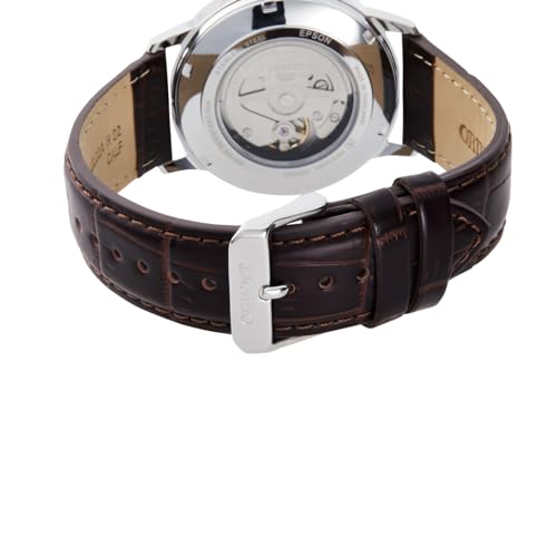 Orient RN-AC0F07S Men's Automatic Watch, White and Silver, with Japanese Manufacturer's Warranty