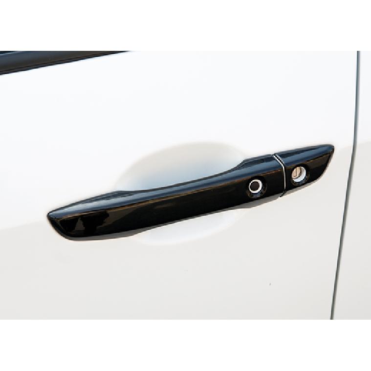 ABS Black Exterior Outside Door Handle Trim Cover FOR HONDA Civic 10th 2016-2020