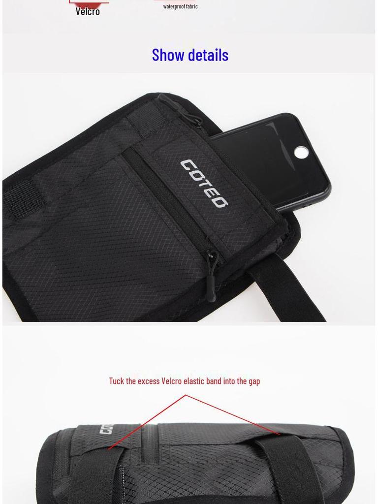 Waterproof Shockproof Anti-slip Calf Bag for Outdoor Sports & Cycling