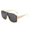 New Style Large-frame One-piece Sunglasses For Fashionable Street Photography Trendy Sunglasses With an Instagram Vibe For Women