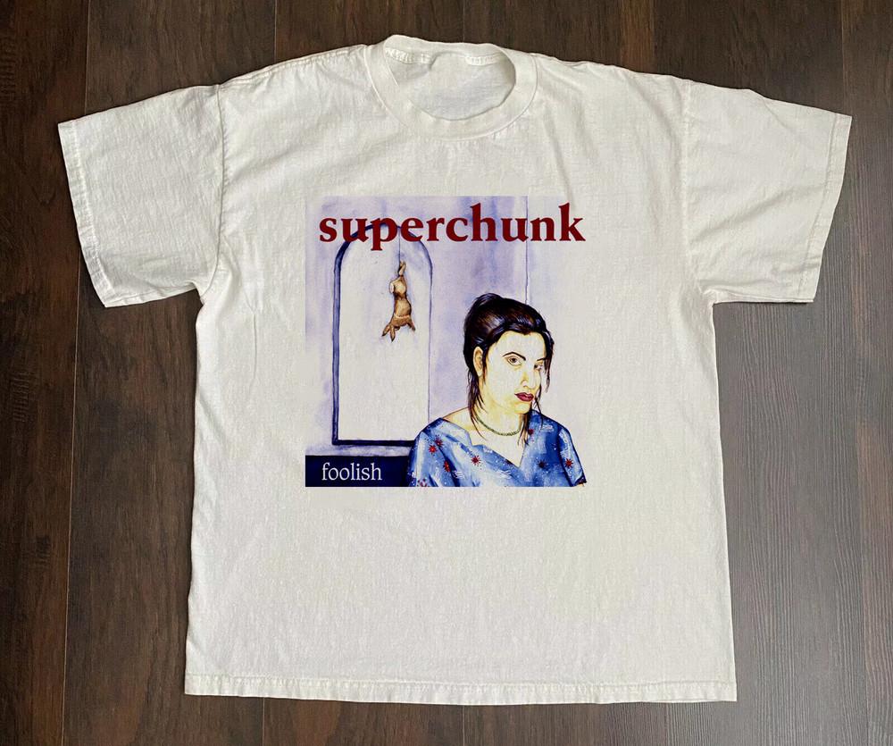 Superchunk Band Foolish Album White T Shirt  Unisex T-Shirt XXXXL