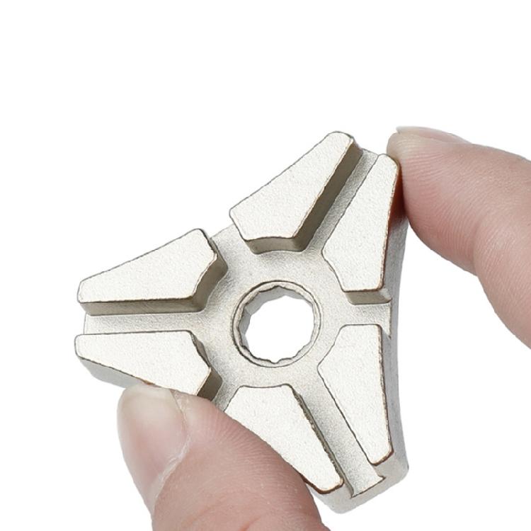 Square-Shaped Nipple Wrench 3 Size in One Truing Wrench Tools, 3.23/3.3/3.45mm