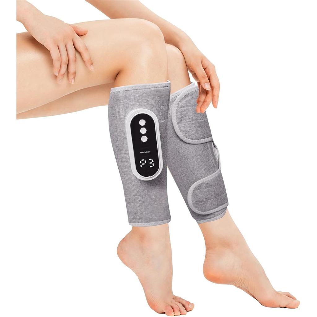1pc/2pcs Leg Massager For Circular Calf Pressure, Air Compression Massager, Leg Massager With Heat, 3 Intensities, 3 Heat Levels