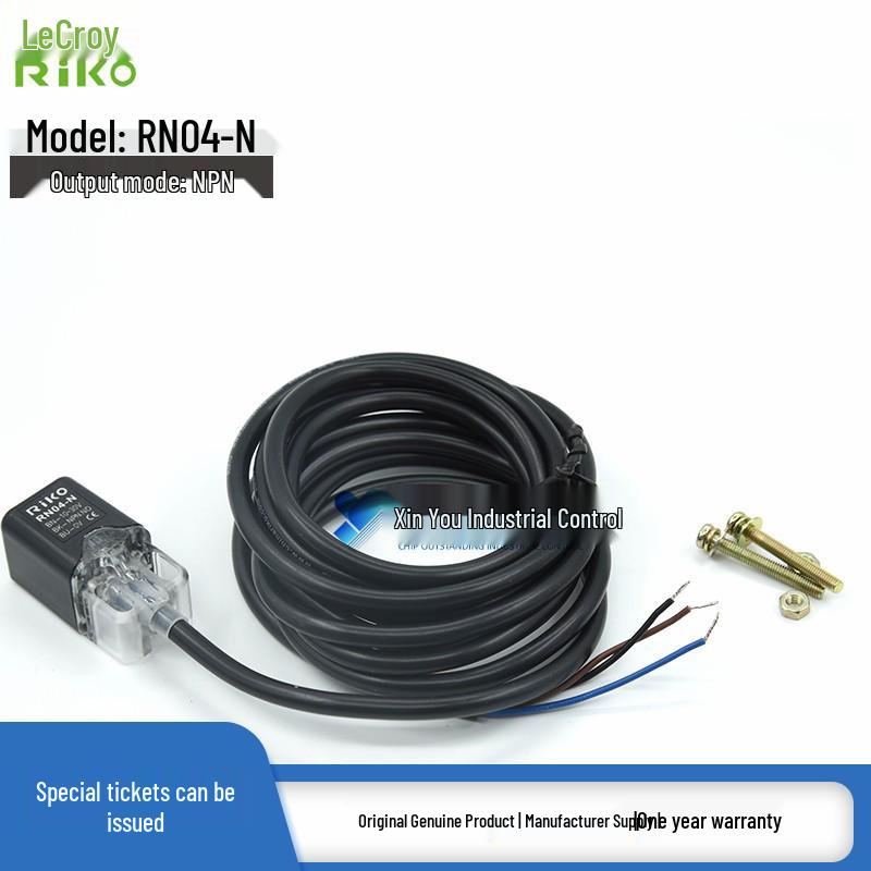 RiKO RN04-N3 NPN 3-Wire Square Proximity Sensor 24V Normally Open