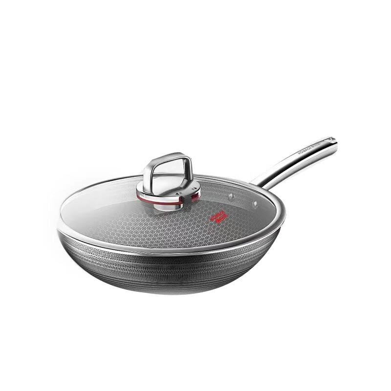 Kambach 6th Gen Non-stick Antibacterial Stainless Steel Wok