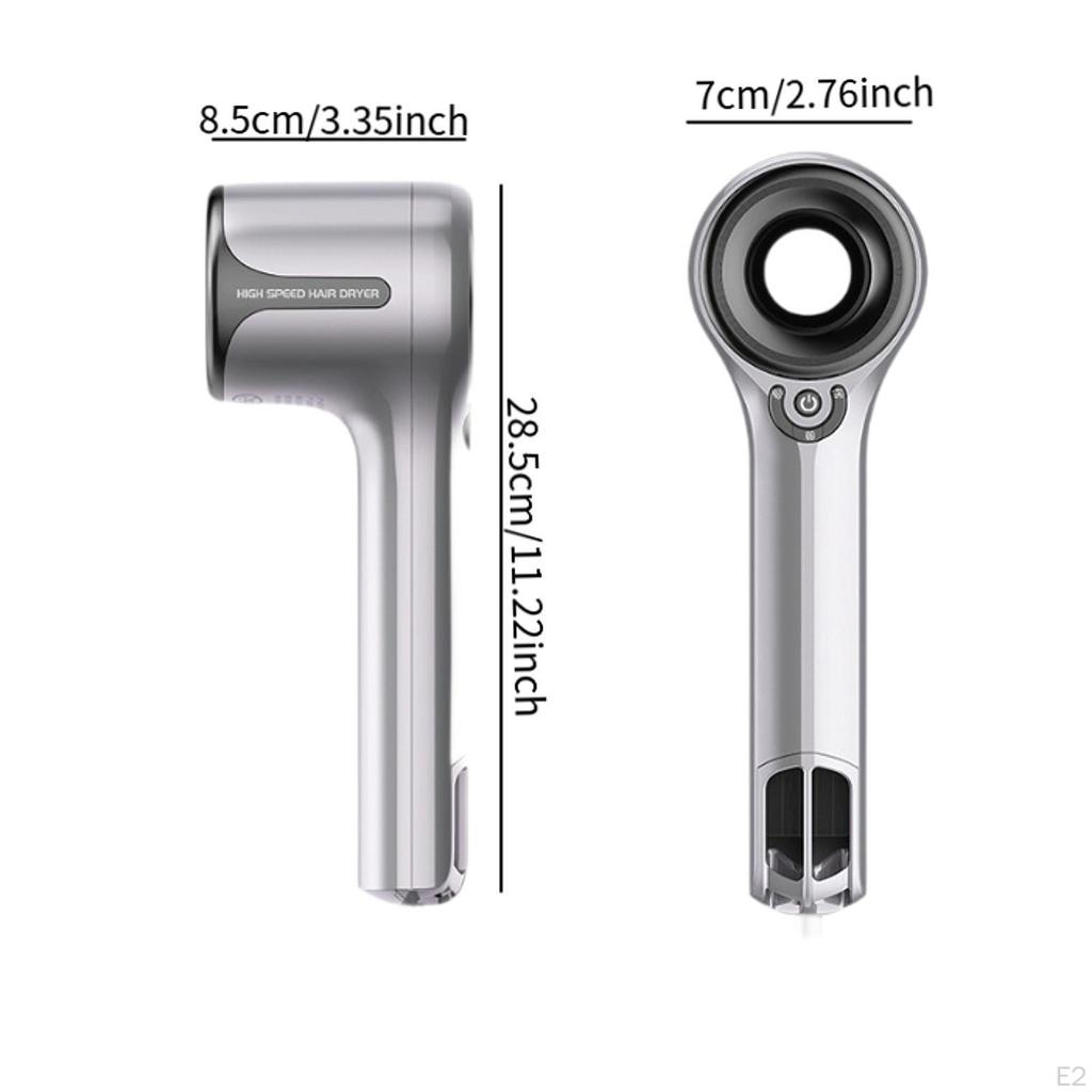 High Performance Hair Dryer with Nozzle for Professional Use in Hotels and Homes