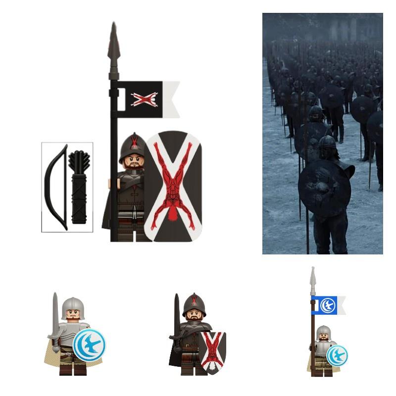 Kt1073 Game Of Thrones Bolton Elite Knight Eryn Valley Knight Building Blocks