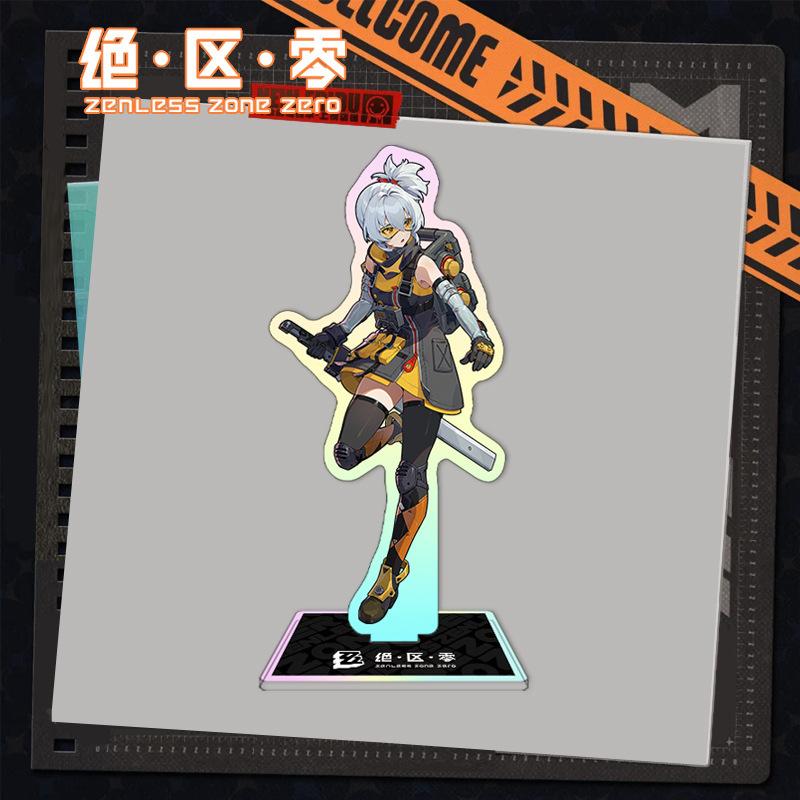 Zenless Zone Zero Nicole Demara Zhu Yuan Anime Acrylic Stand Sign Ellen Joe Ben Bigger Collect Desktop Decoration Keychain Gifts