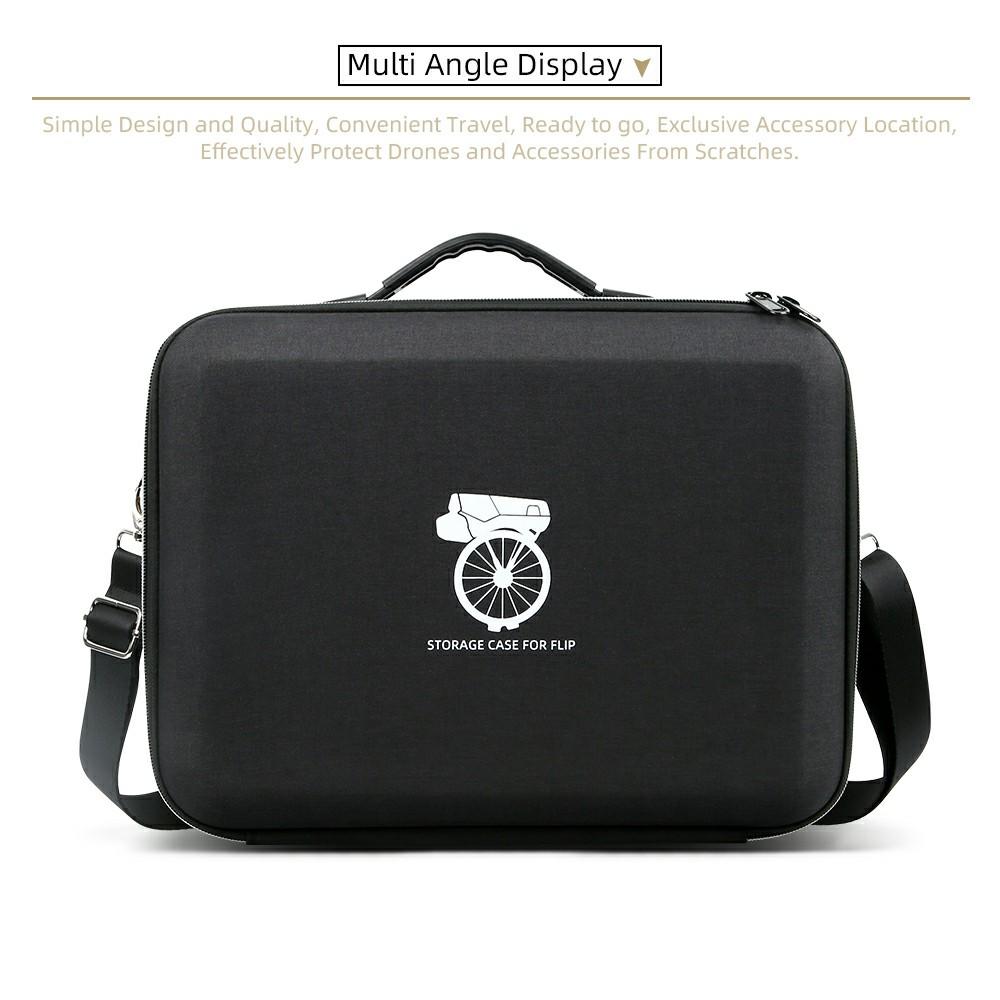 Storage Bag for DJI Flip + RC-2 + Charging Hub + Battery Portable RC Drone Carrying Case
