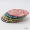 Mino Ware [Suusera] Water-Absorbent Ceramic Coaster, Approx. 10cm Diameter, Red, Stylish, Made In Japan, 458-0722