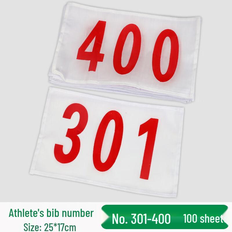 Xingpuhu Track & Field Race Bibs Set