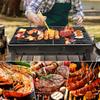 For Portable Folding BBQ Grill, Compact And Lightweight Charcoal Grill, Easy To Assemble And Carry, Ideal For Outdoor Cooking