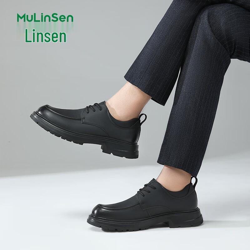 Mulin Sen Men s Business Casual Derby Shoes 40