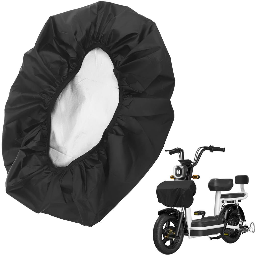 Bicycle Basket Cover, Waterproof Fabric, Full Rain Cover, For Both