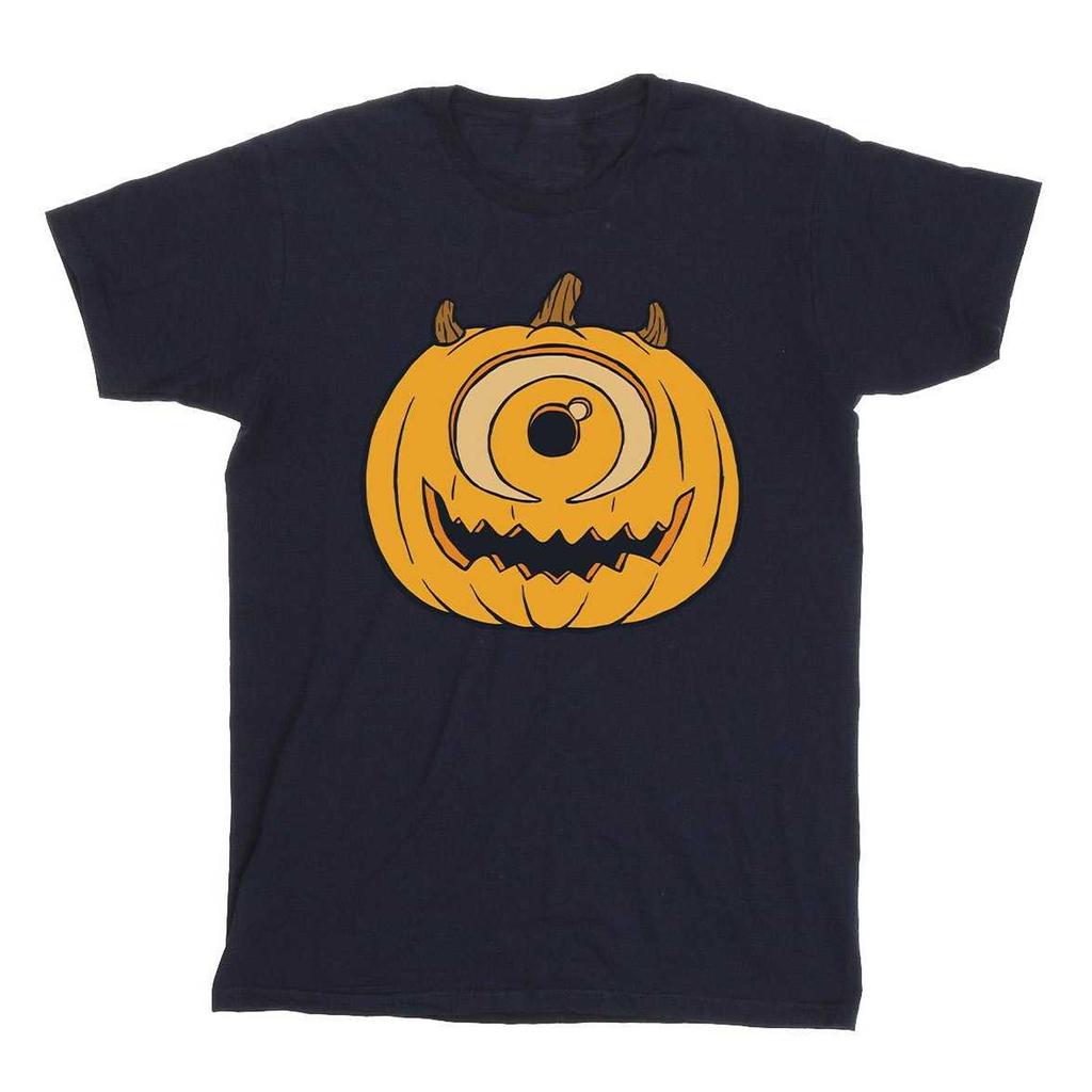 Monsters Inc Girls Pumpkin Cotton Halloween T-Shirt