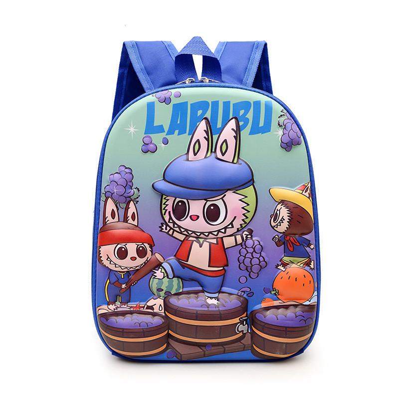 Adorable 3d Hard Shell Backpack For Kids Featuring Cartoon Characters Lightweight And Fun Design