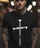 Christian 1 Cross 3 Nails 4 Given Christ Black T-shirt, S-5XL Unisex T-Shirt